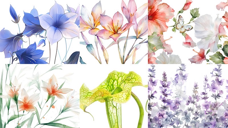 花・植物のパーツ